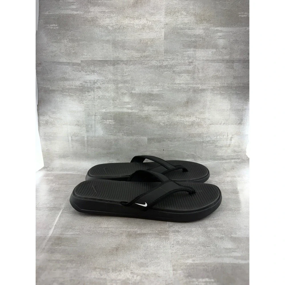 Nike Solay Thong Men Black Flip Flop Sandals 882691-002 Size 9